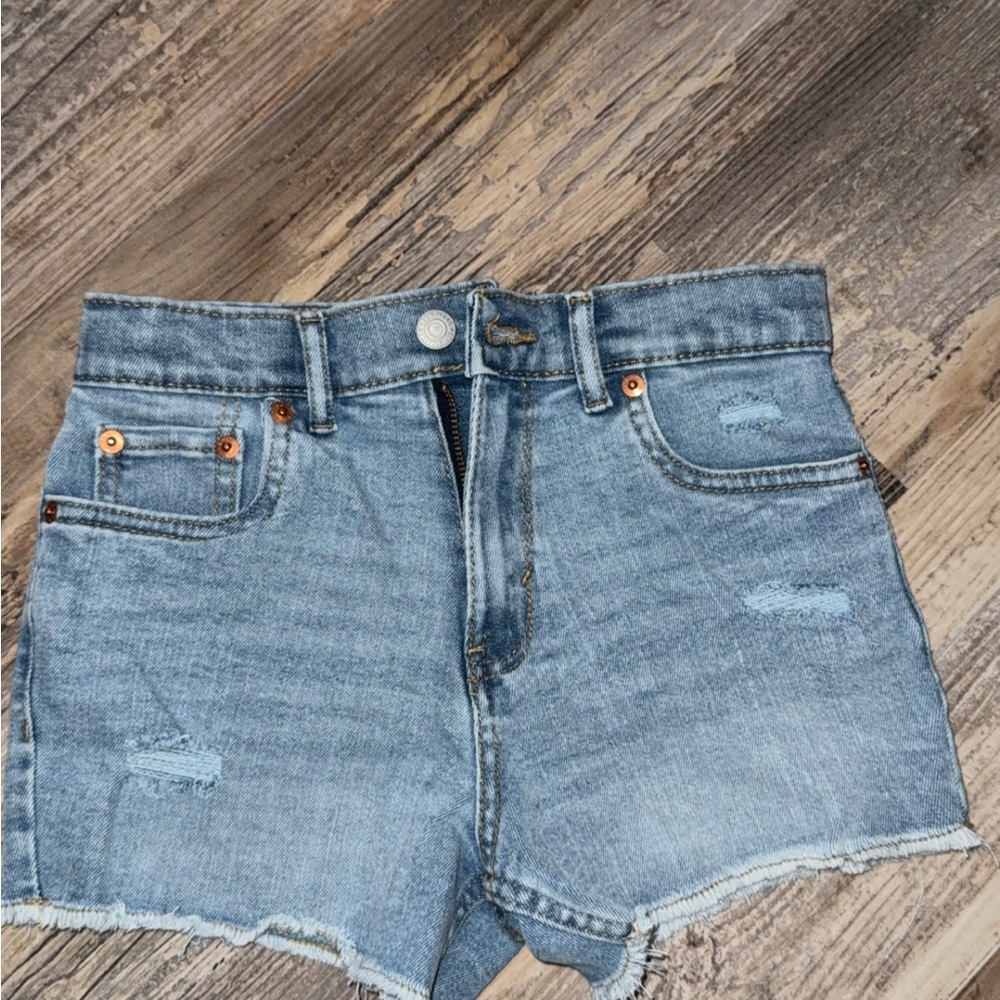 Denim Levi Blue Women's Shorts